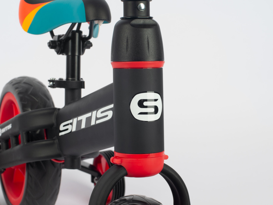 Беговел-велосипед детский 2 в 1 SITIS RUNNER Red