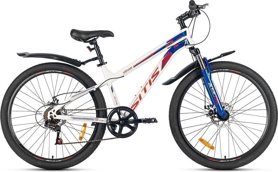 Велосипед SITIS ONE ONE26 26" (2023) White-Blue-Red